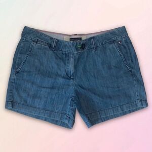 Tommy Hilfiger, Retro, Lightweight, Medium Blue, Denim Shorts